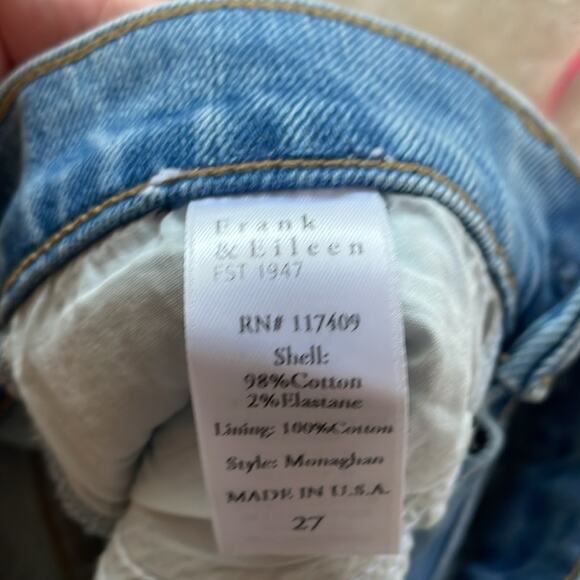 Frank & Eileen The Monaghan Jean Light Denim Wash - Picture 15 of 16